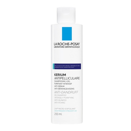 Kerium Shampoing Antipelliculaire Pellicules Grasses | 200ml