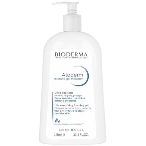 BIODERMA ATODERM INTENSIVE GEL MOUSSANT l 1L