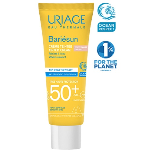 Uriage bariesun crème teinte claire spf50+ l 50ml