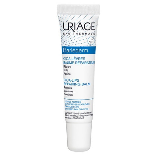 Uriage bariederm cica lèvres l 15ml
