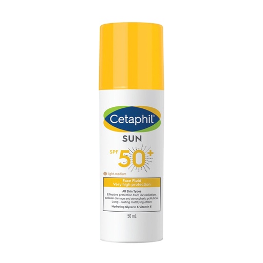CETAPHIL SUN FACE FLUIDE TEINTE  SPF50+ | 50 ML