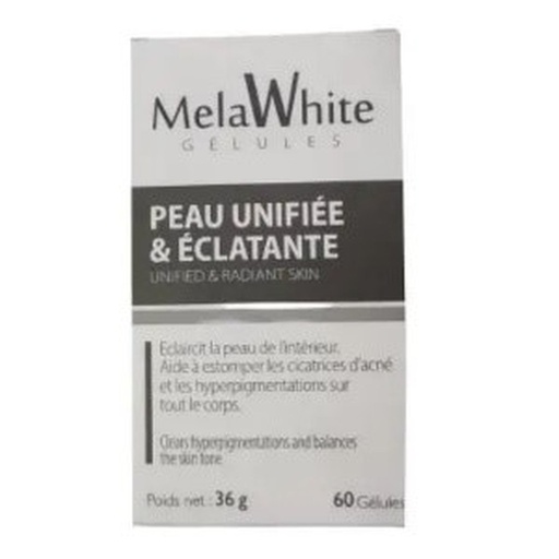 MELAWHITE PEAU UNIFIEE & ECLATANTE - 60 GELULES