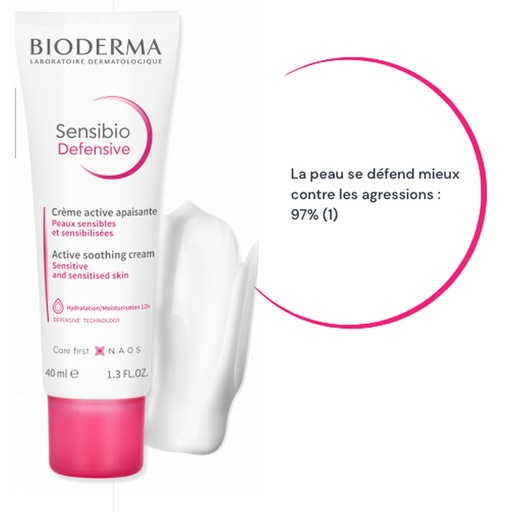 BIODERMA SENSIBIO DEFENSIVE CREME l 40ML