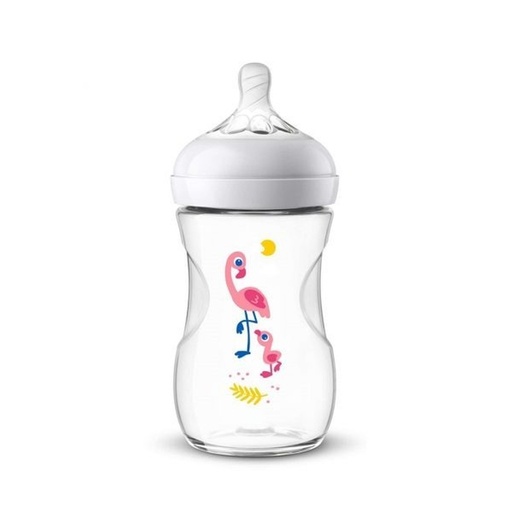 [SCF070/21] PHILIPS AVENT BIBERON 1M+ NATURAL 2.0 9OZ FLAMING 260ML