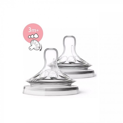 [SCF045/27] PHILIPS AVENT TETINE NATURAL 3M+