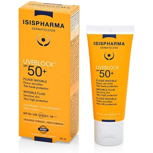 ISISPHARMA UVEBLOCK 50+ INVISIBLE  | 40ML
