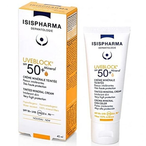 ISISPHARMA UVEBLOCK MINERALE TEINTE SPF50+ |40ML
