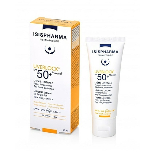 ISISPHARMA UVEBLOCK MINERAL INVISIBLE SPF50+ |40ML