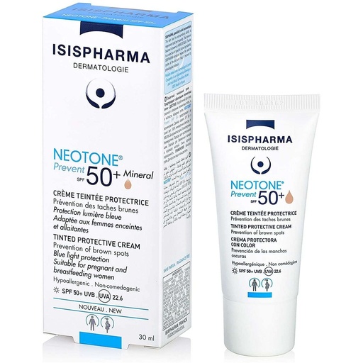 ISISPHARMA NEOTONE PREVENT SPF50+TEINTE CLAIRE | 30ML